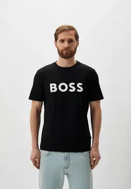 Boss: Чёрная футболка 