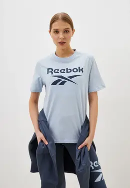 Reebok: Голубая футболка 