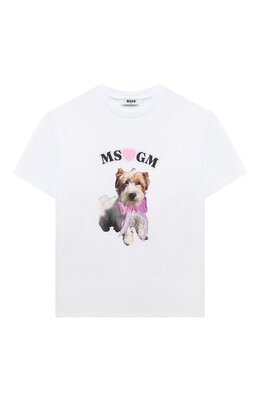 MSGM kids: Хлопковая футболка 