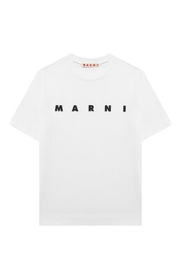 Marni: Хлопковая футболка 