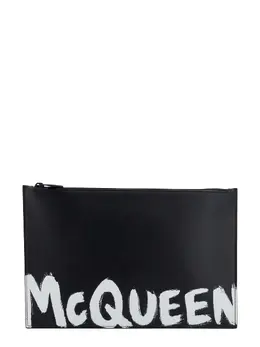 Alexander McQueen: Клатч  McQueen Graffiti