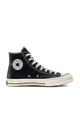 Converse: Чёрные кроссовки  Chuck 70 Hi