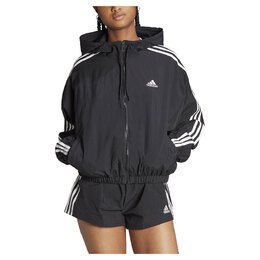 Adidas: Куртка Essentials в полоску