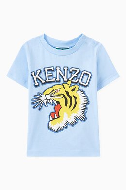 Kenzo: Футболка Tiger с принтом