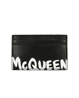 Alexander McQueen: Чёрный картхолдер 