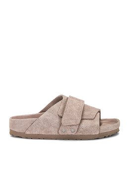 Birkenstock: Серые сандалии  Kyoto