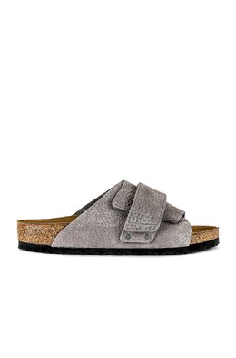 Birkenstock: Серые шлёпанцы  Kyoto