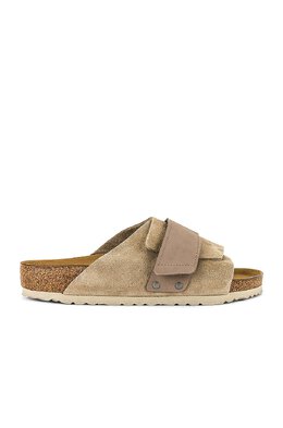 Birkenstock: Серые шлёпанцы  Kyoto