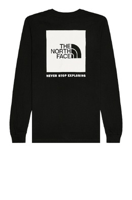 The North Face: Чёрная футболка Box