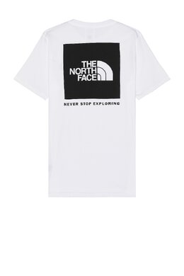 The North Face: Белая футболка Box