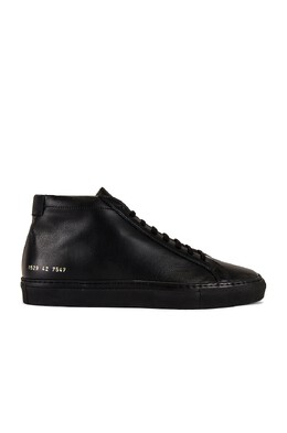 Common Projects: Чёрные кроссовки Achilles