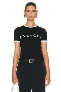 Givenchy: Чёрная футболка 