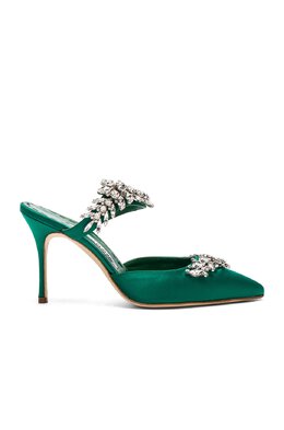 Manolo Blahnik: Зелёные туфли 