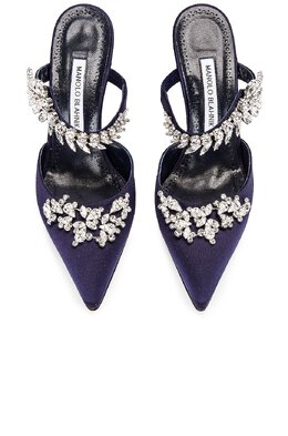 Manolo Blahnik: Тёмные туфли 