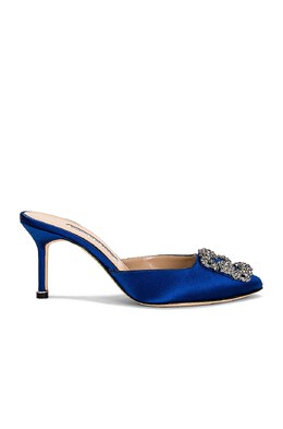 Manolo Blahnik: Синие туфли 