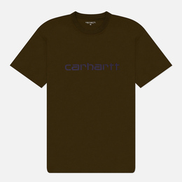 Carhartt WIP: Хлопковая футболка  Script