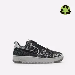 NIKE: Чёрные кроссовки Air Force 1 Crater Flyknit