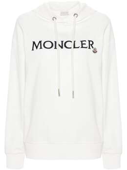 Moncler: Хлопковая толстовка 