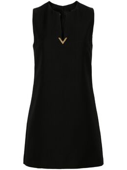 Valentino: Платье VLogo Signature из шерсти