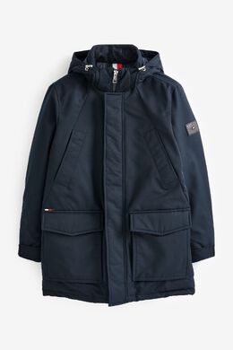 Tommy Hilfiger: Синий пуховик Rockie