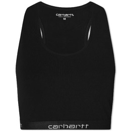 Carhartt WIP: Чёрный топ  Script