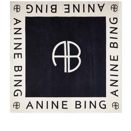 ANINE BING: Чёрный шарф 