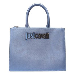 Just Cavalli: Синяя спортивная сумка 