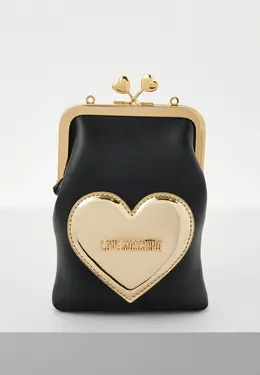 Love Moschino: Чёрный клатч