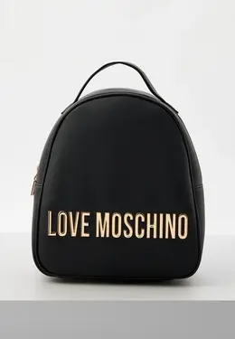 Love Moschino: Чёрный рюкзак 