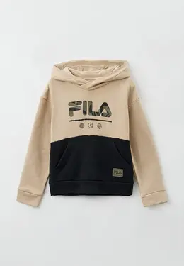 Fila: Бежевая толстовка 