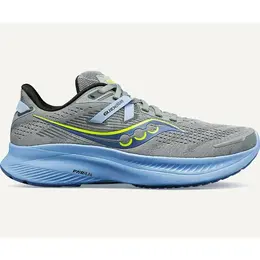 Saucony: Серые кроссовки 