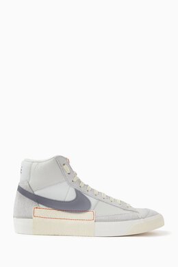 Nike: Белые кроссовки Blazer Mid 77