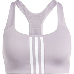 Adidas: Фиолетовый бюстгальтер  Stripes