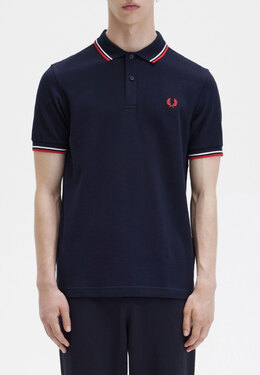 FRED PERRY: Синее поло 