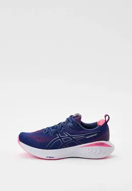 ASICS: Фиолетовые кроссовки 