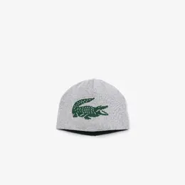 Lacoste: Серая шапка 