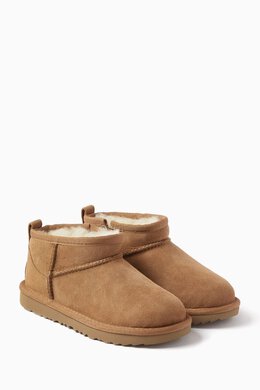 UGG: Коричневые ботинки Ultra Mini