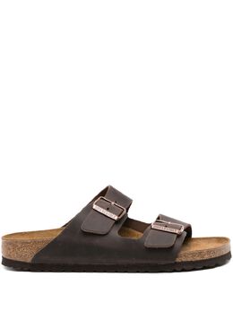 Birkenstock: Коричневые сандалии  Arizona Oiled