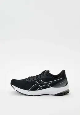 ASICS: Чёрные кроссовки 