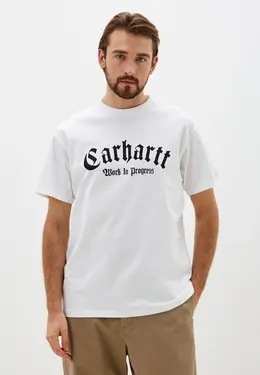 Carhartt WIP: Белая футболка