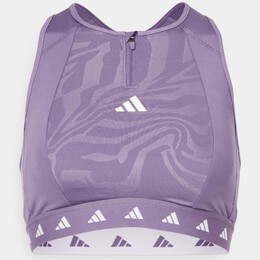 ADIDAS PERFORMANCE: Фиолетовый топ 