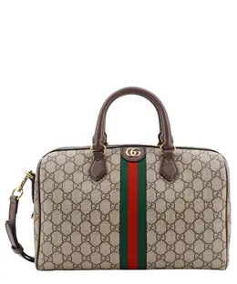 Gucci: Многоцветная сумка Ophidia GG