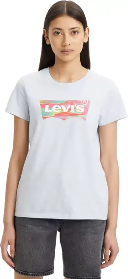 Levi's: Голубая футболка  The Perfect Tee