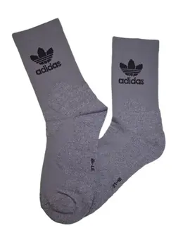 Adidas: Серые носки 