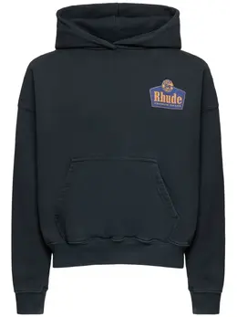 RHUDE: Хлопковая толстовка 