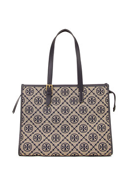 Tory Burch: Бежевая сумка 