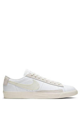 Nike: Белые кроссовки Blazer Low