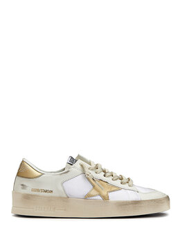 Golden Goose: Жёлтые кроссовки  Stardan