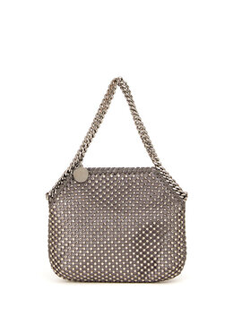 Stella McCartney: Серая сумка Falabella Mini