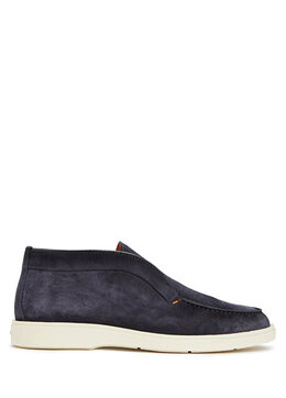 Santoni: Тёмные кроссовки 